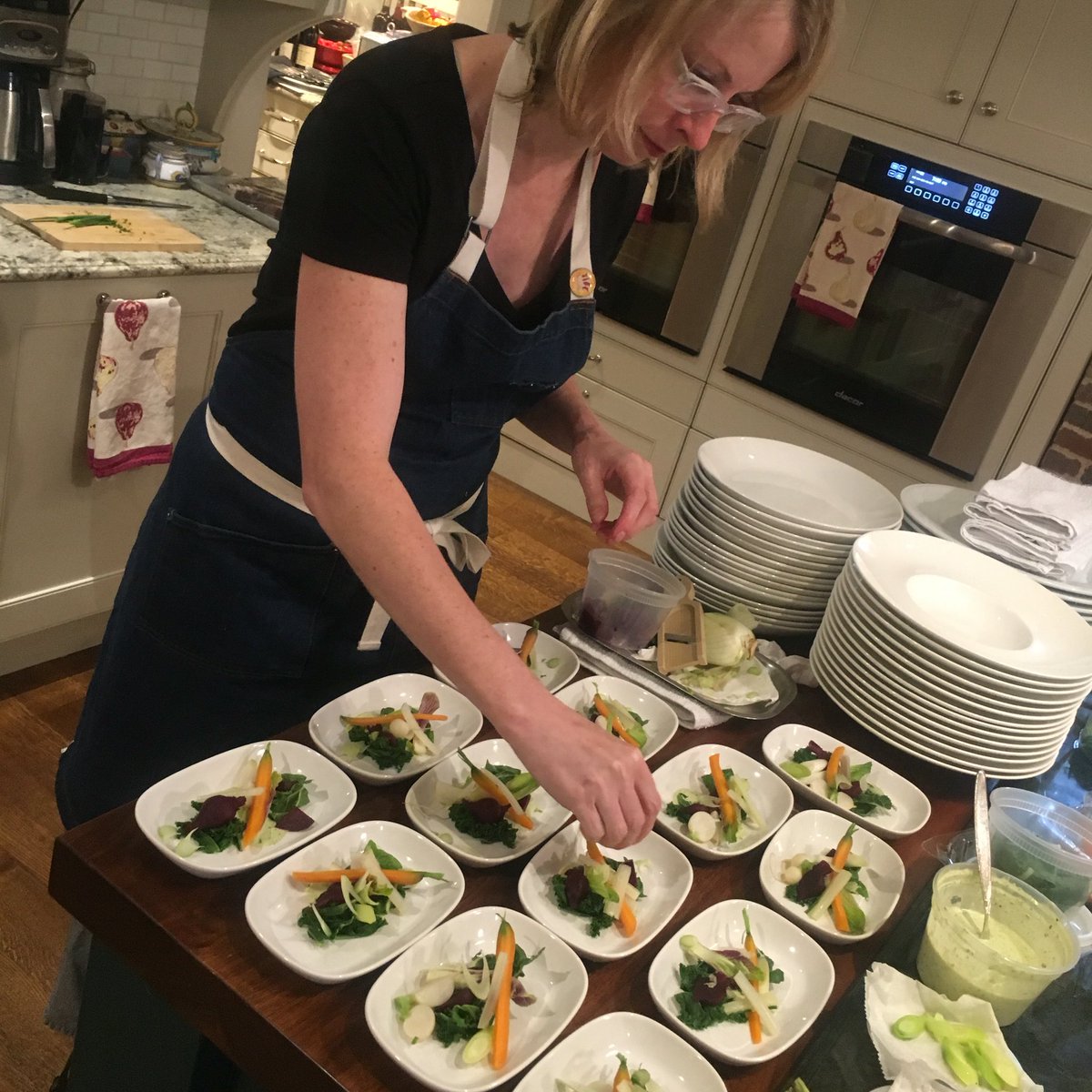 Hilary White the "Green Goddess" Goddess