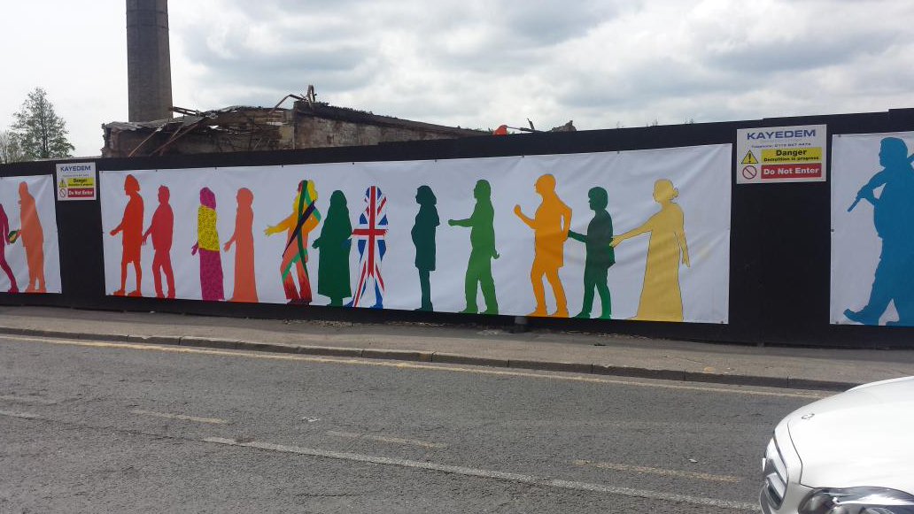 Here's one I prepared earlier - unveiling of mural at old Drummonds Mill site.Thanks to <a href="/sweetcentre1964/">Sweet Centre Rest...</a> for samosas