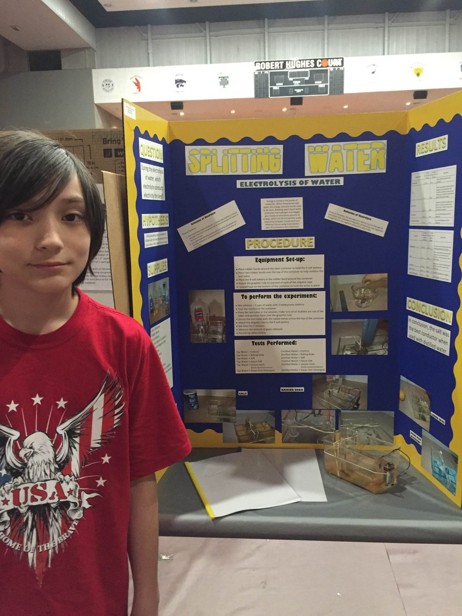 I placed at the @FortWorth_ISD Science Fair!  Zachary Lara(The Boy) from South Hi Mount #FWISDScience #FWSF2016