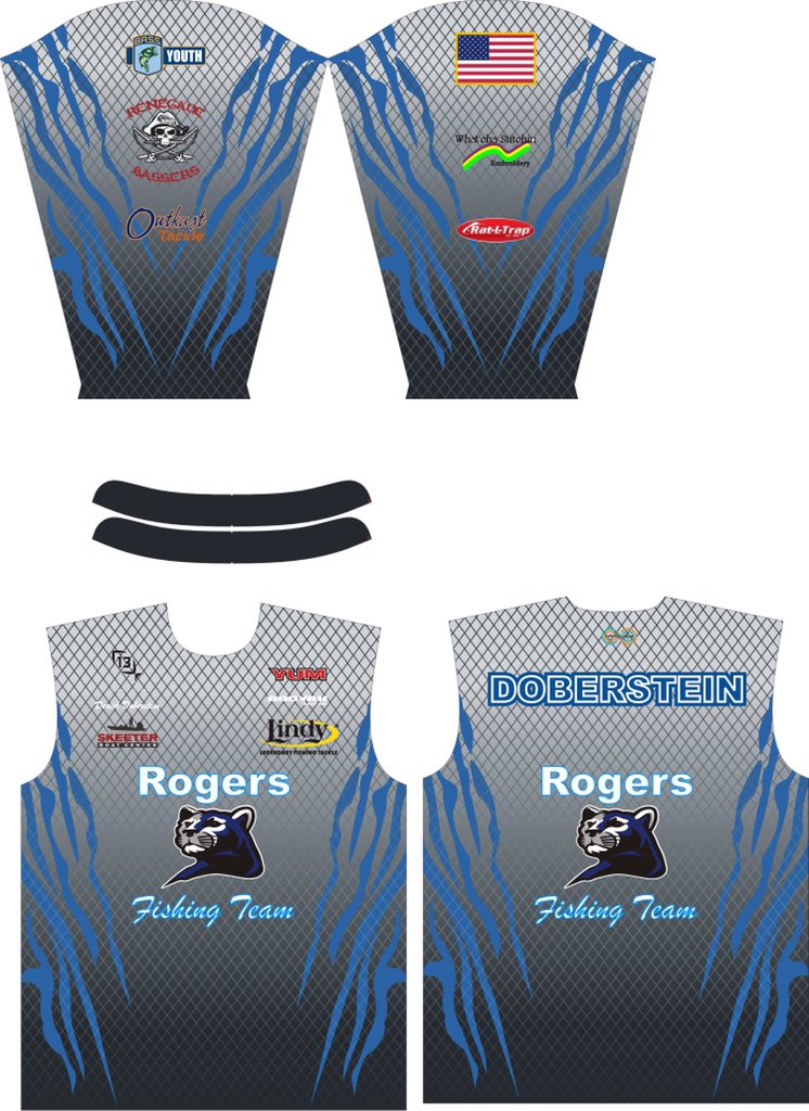 RHSfishingteam's tweet photo. Thanks to our sponsors and supporters! @Lindy_Fishing @YUMFishing @BooyahFishing @SkeeterTeam @13fishing https://t.co/7nYxf1rUTm