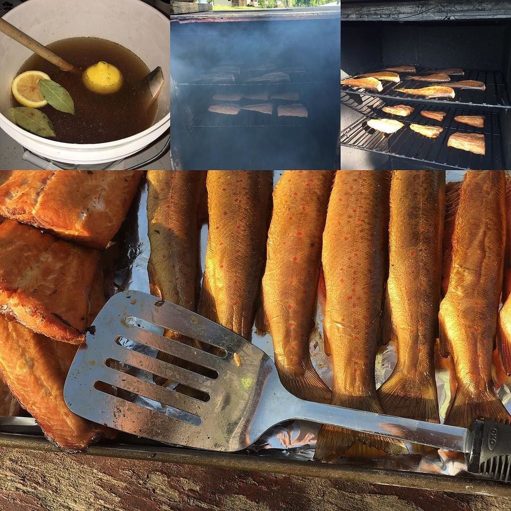 kilomodo's tweet photo. A little #paleo food for dinner. Smoked salmon and trout. #paleofood #paleoeats #goals #fitness #cleanpr #food #oly… https://t.co/OOUf3WnpsT