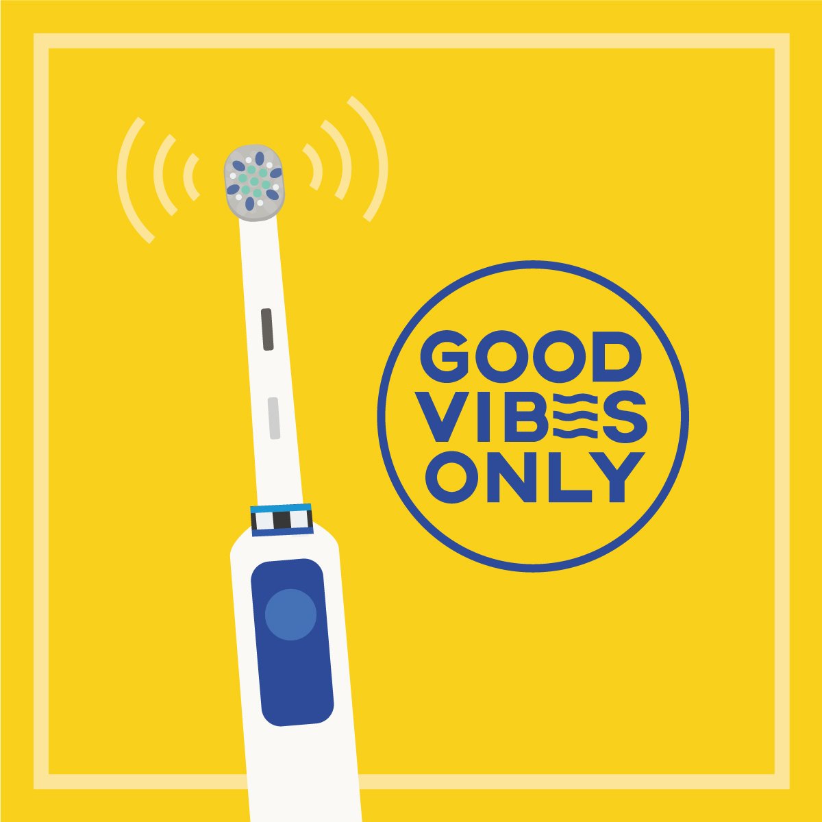 AN ELECTRIC TOOTHBRUSH might be right for you! A little vibration breaks up plaque and stimulates gums.