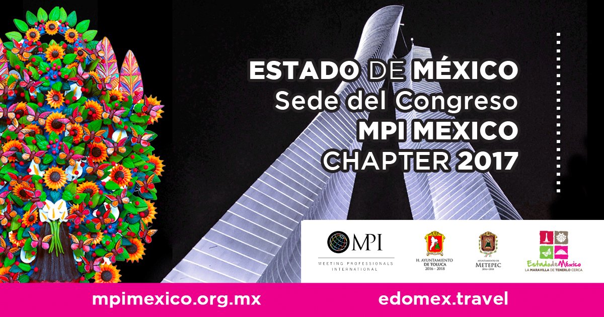 SeducEdoMex's tweet photo. #EdomexMPI2017 El Edoméx (Toluca y Metepec) será sede del XI Congreso MPI 2017. https://t.co/Fnai6nqnni