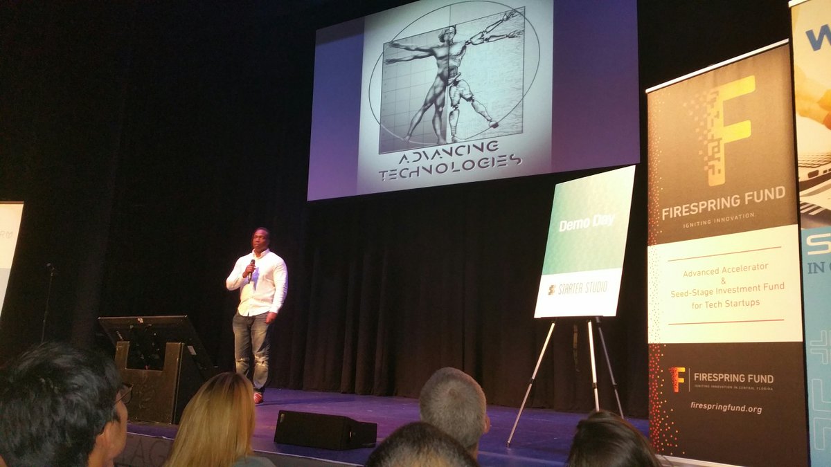 starter_studio's tweet photo. #AdvancingTechnologies talking about the integration of tech into combat sports like #UFC, #jiujitsu and more. https://t.co/JHEdUp9DWo