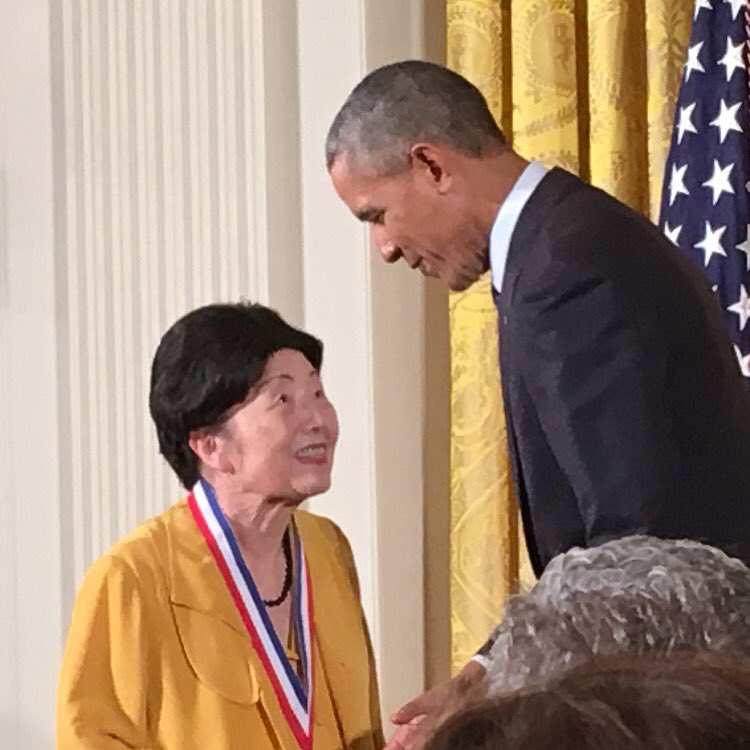 WarfaceMD's tweet photo. Life's work appreciated #DrNancyHo #NationalMedalTechnology #Purdue #GreenTechAmerica #WomenScientist @davebangert https://t.co/okd1iQGXiE
