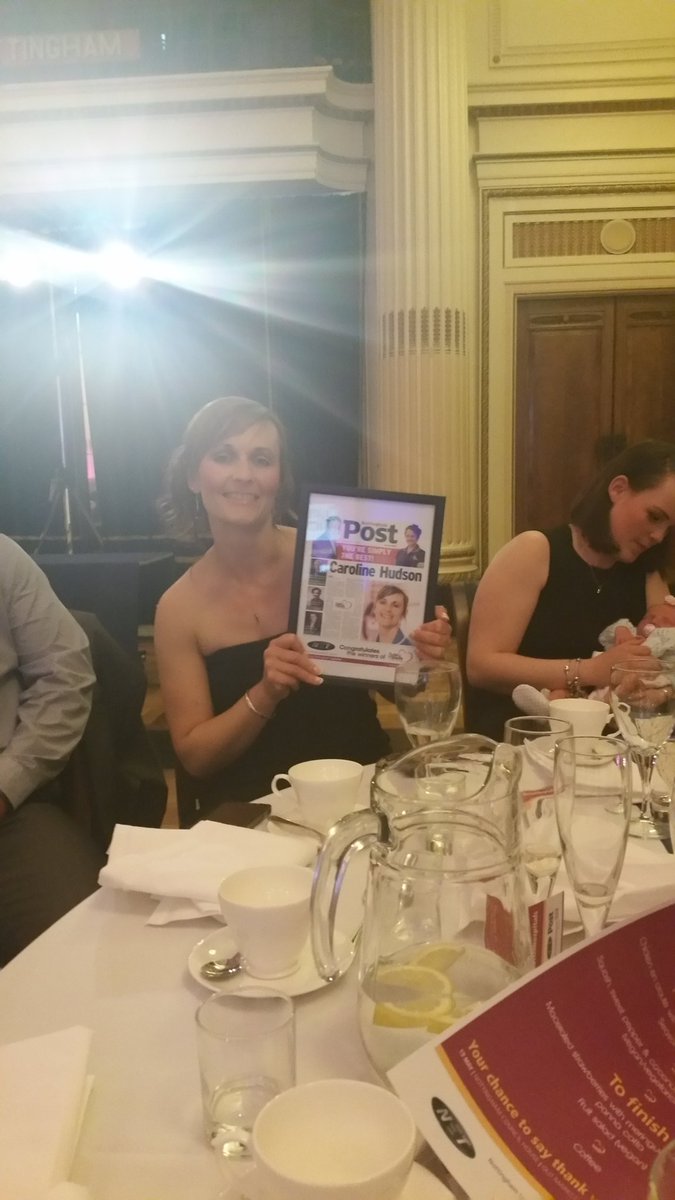 Congratulations Caroline. Very proud <a href="/kerryvwebb/">Kerry</a> <a href="/nottmchildrens/">Nottingham Children’s Hospital and NNU</a> <a href="/NCHmatrons/">NCH Matrons</a>