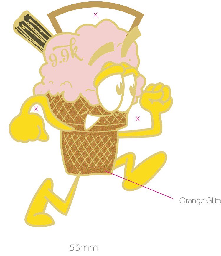 interunner's tweet image. New medal alert for July the ice cream 9.9k #virtualrun #ukrunchat