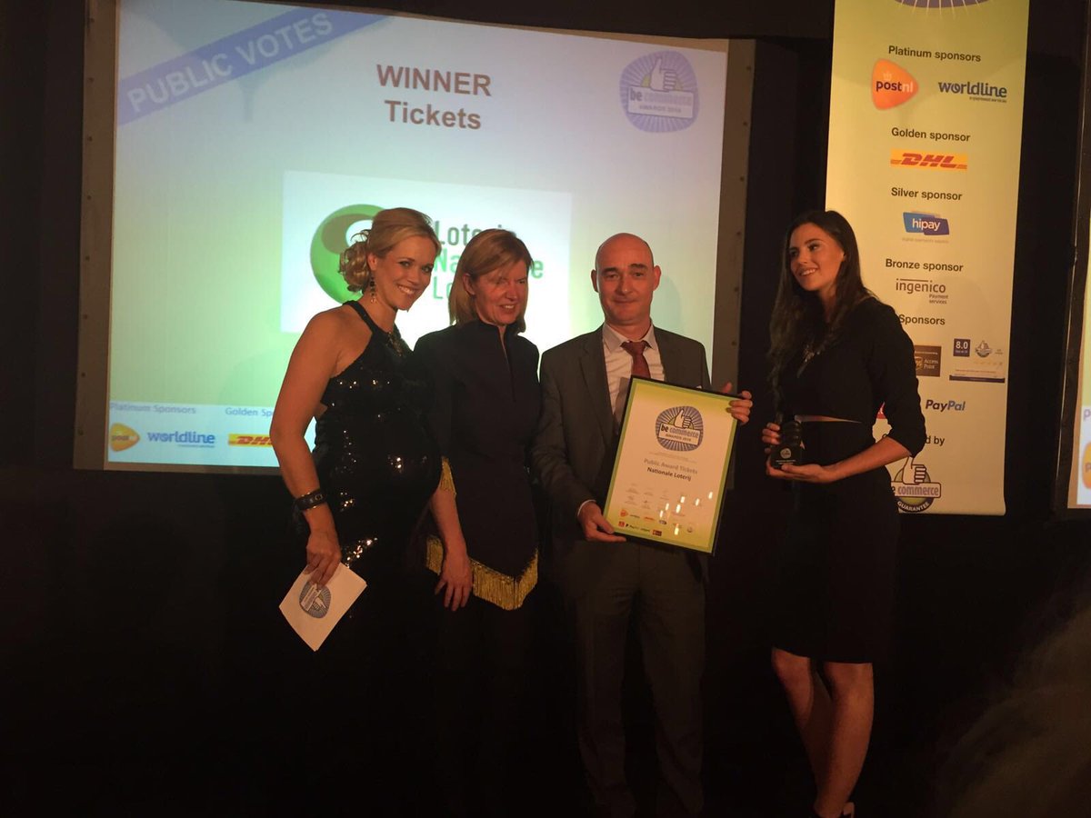 Congrats <a href="/NatLot_Belgie/">Nationale Loterij</a> e-lotto team with your @BeCommerce award #TeamworkMakesTheDreamWork #BA16