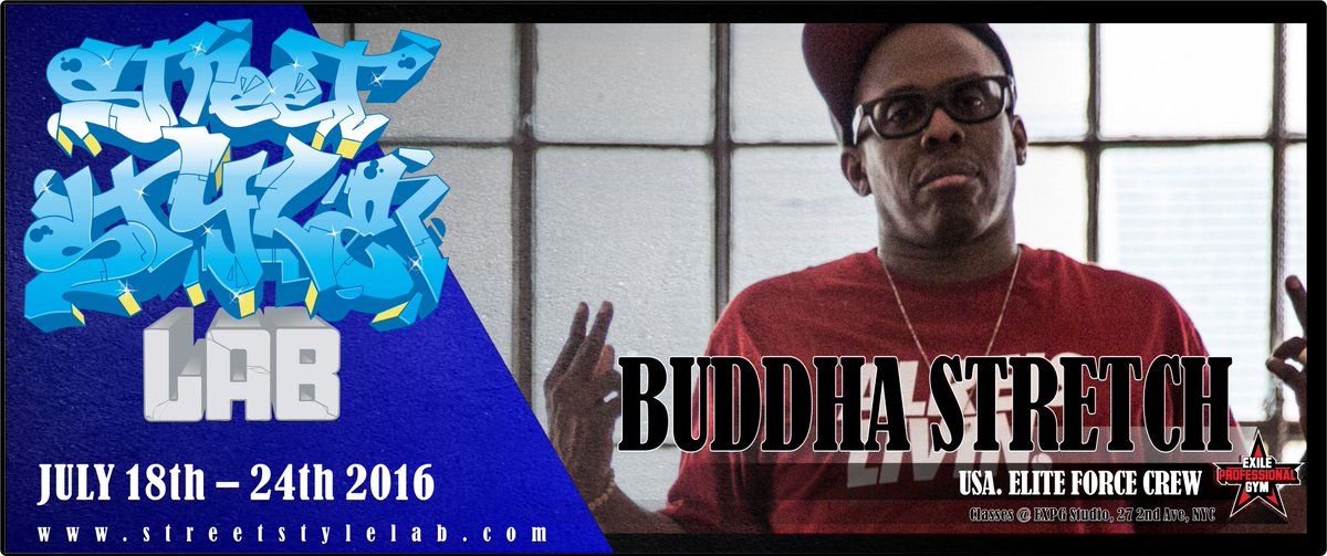 streetstylelab's tweet photo. BUDDHA STRETCH / Elite Force Crew
"Dance together not at each other"
#streetstylelab #SSL2016 #hiphopculture #NYC https://t.co/NTIRAekh6Y