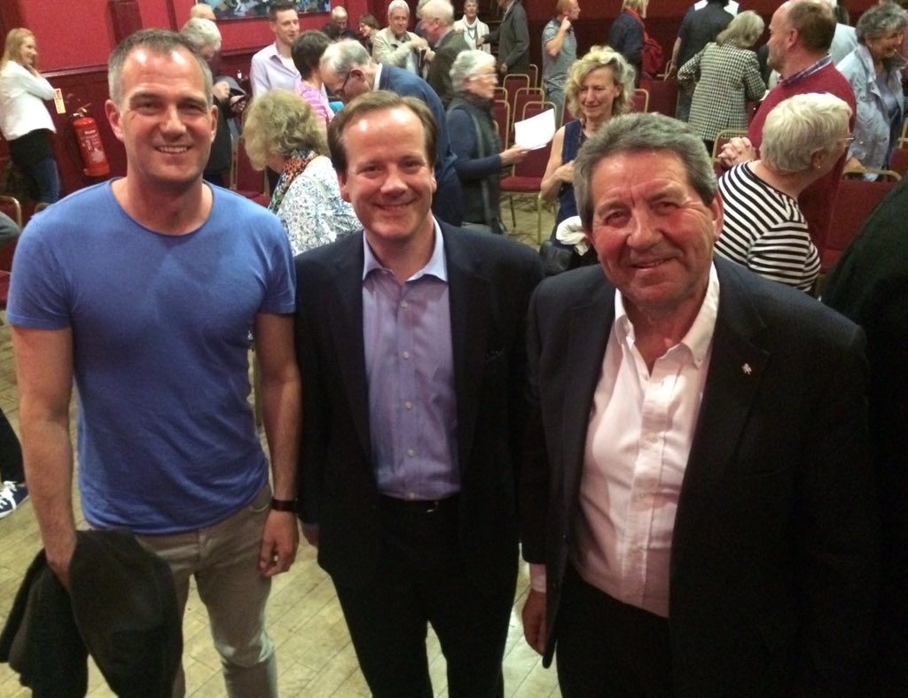 CharlieElphicke's tweet photo. Fantastic EU Referendum meeting in Deal with MPs Gordon Henderson &amp; Peter Kyle this eve. Over 30 questions answered. https://t.co/FwdTCjhWLO