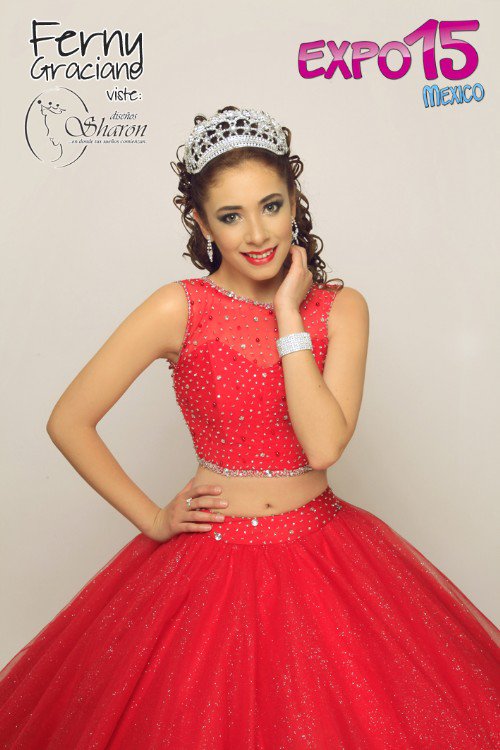 Expo15Mx's tweet photo. Primer vestido rojo #DressCool, un modelo de *Diseños Sharon* que presenta @FernyGraciano para @Expo15. ¿Te gusta? https://t.co/mMcEHpJ8VI
