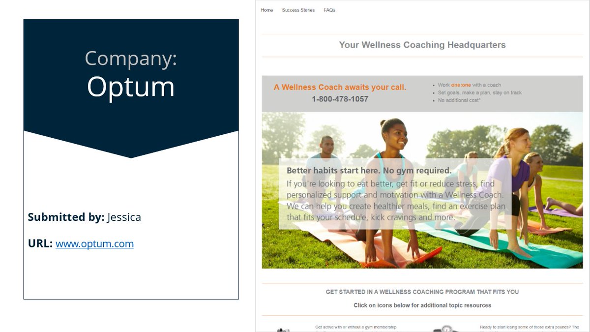MECLABS's tweet photo. Now live optimizing a page from @Optum. You can tune in now: https://t.co/99tS4I9m9V #LiveOpt https://t.co/c09eQDwGPN