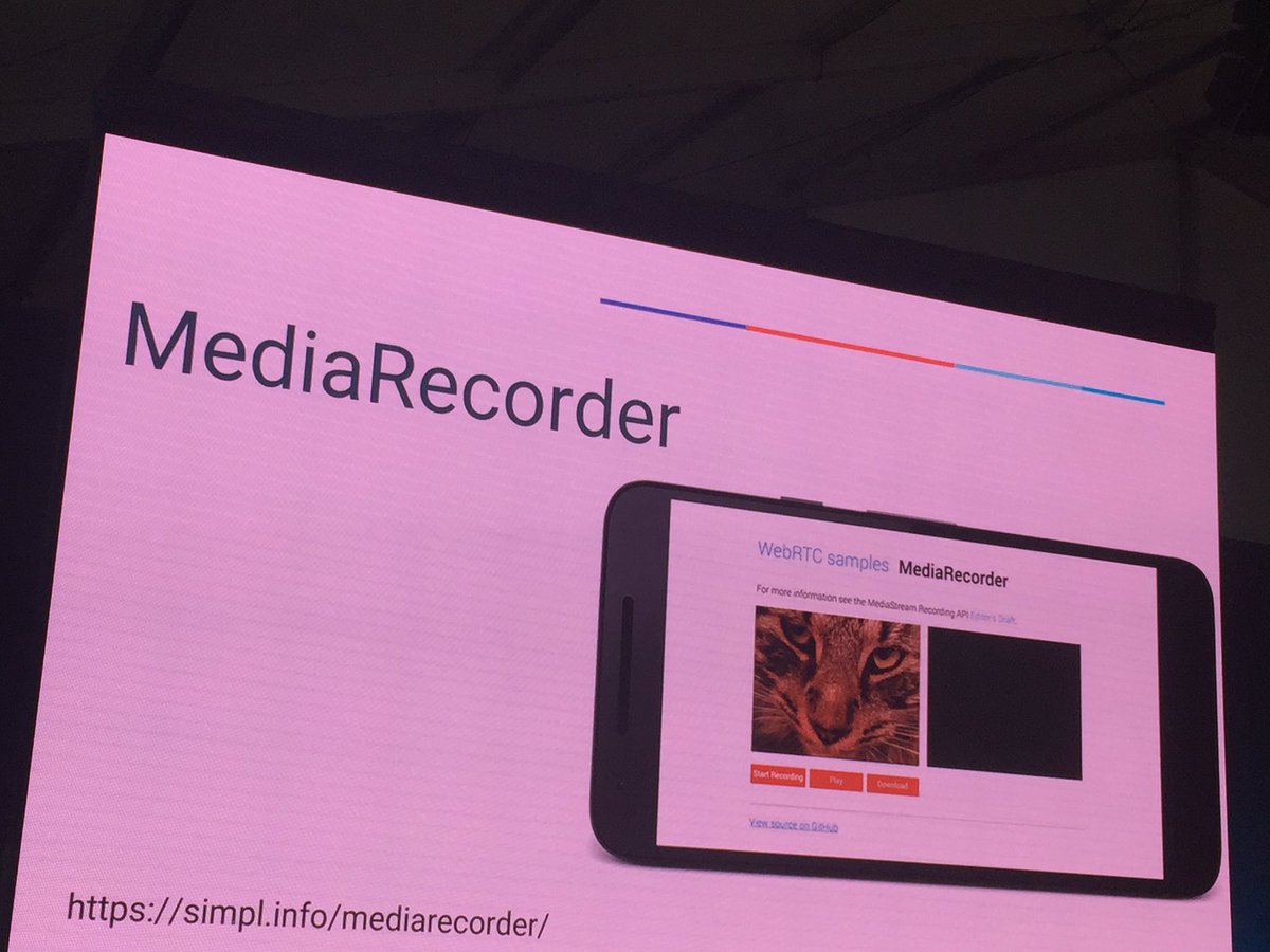 shampa's tweet image. #GoogleIO2016 use #mediarecorder #api encode media efficiently