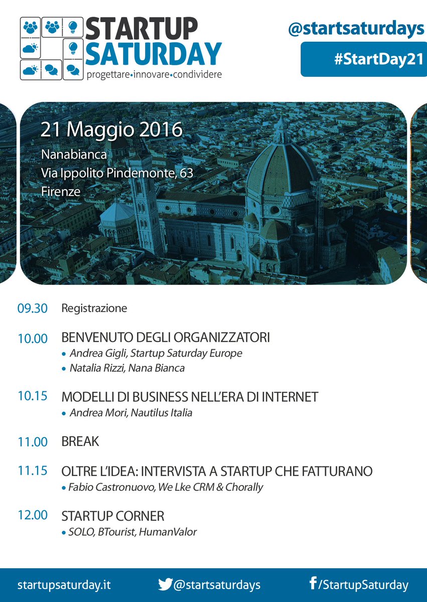 Ultimi preparativi, il programma è pronto e voi? <a href="/getchorally/">Chorally</a> <a href="/solodotsh/">SOLO</a> <a href="/BTouristNetwork/">BTourist</a> <a href="/HumanValor/">HumanValor</a> #startday21
