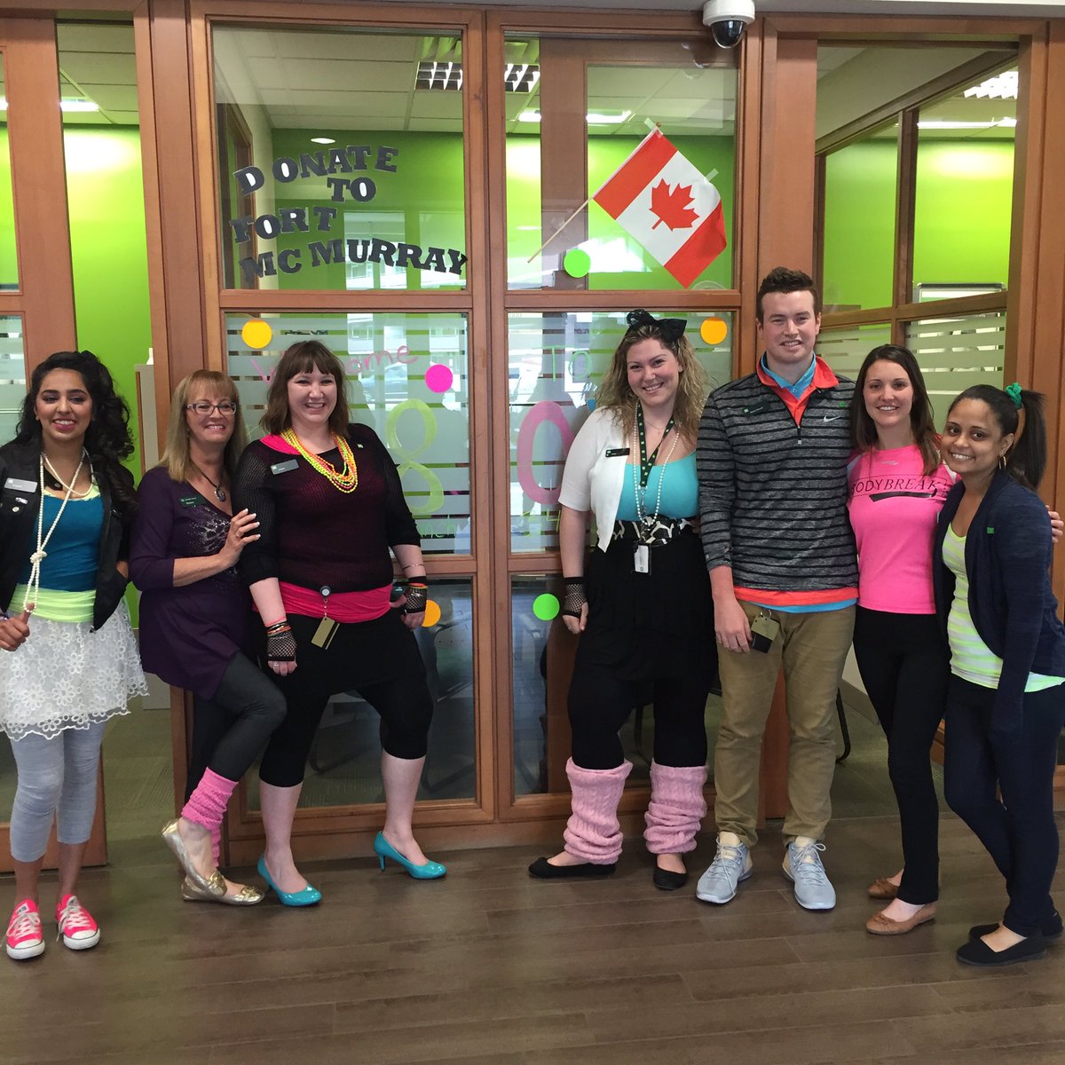 RobertCoruzzi's tweet photo. Celebrating the 80's at #td brantford! #80s #worconnect #thecor @edwinsebel @GardnerChris2 https://t.co/OhOVw1htk7