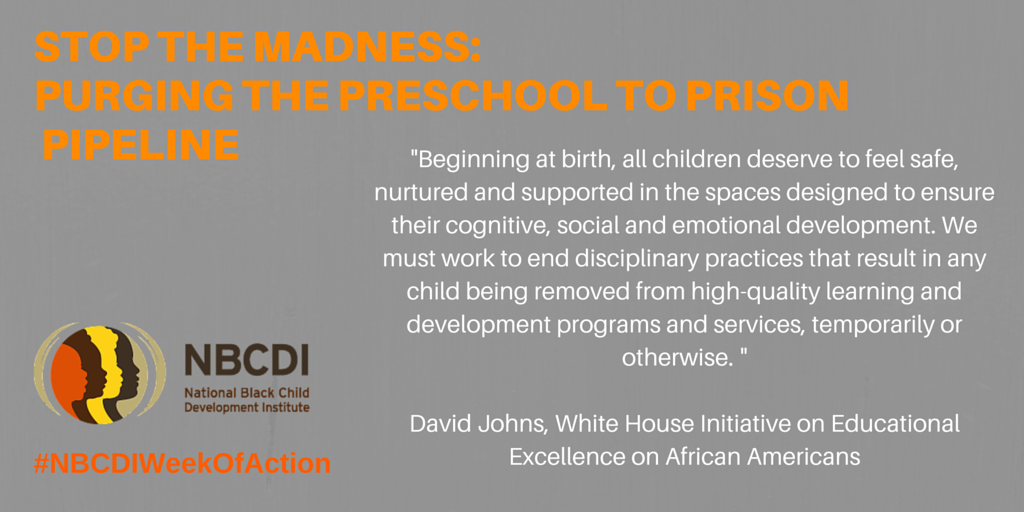 NBCDI's tweet photo. .@MrDavidJohns on why we must purge the preschool to prison pipeline. https://t.co/bBiLhN0dlT #NBCDIWeekofAction https://t.co/IduiDZKsOc
