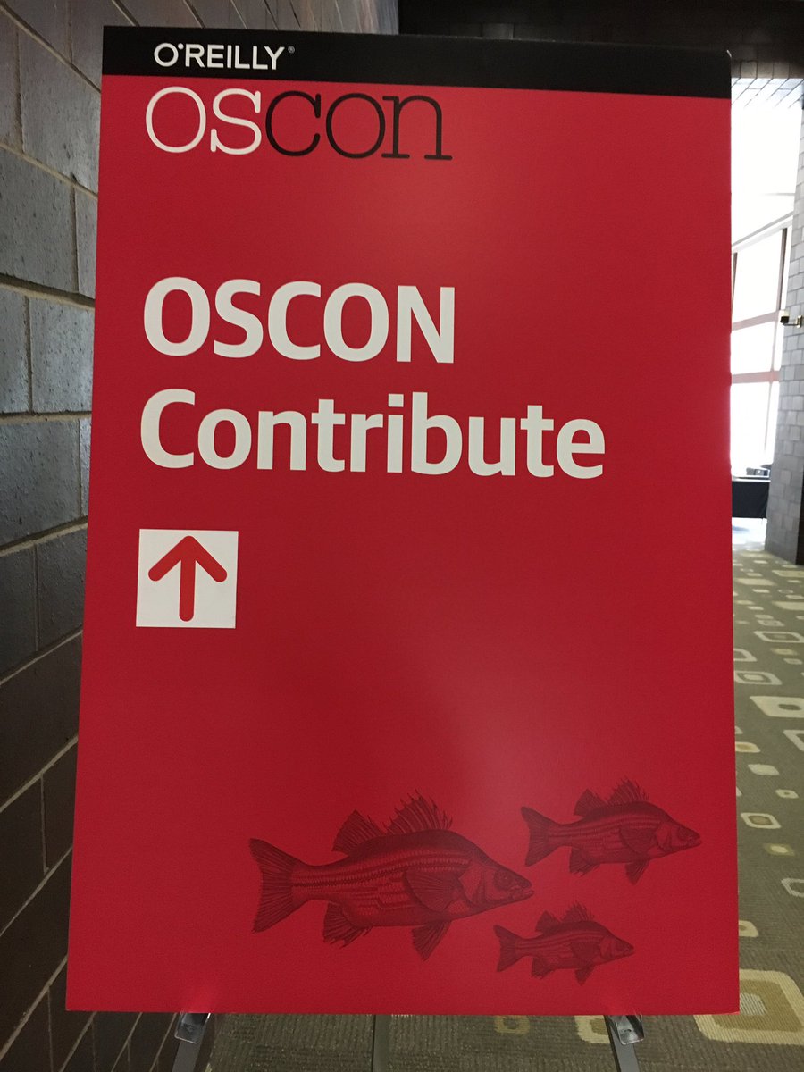 Docker's tweet photo. #OSCON Contribute session is happening now w @docker in Mtg Rm 6! Hack away w @vieux @LK4D4math @avsm @normalfaults https://t.co/l7cyQgYngW