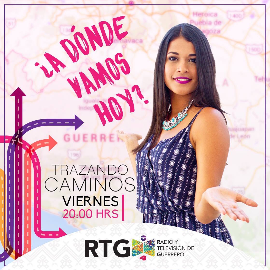 RadioTvGuerrero's tweet photo. ¡Descubre un nuevo lugar al qué visitar en @trazandoRTG! | Viernes 8PM https://t.co/wnySFNPjyJ 
#MásTv #MásRTG https://t.co/glgUe2lO8u