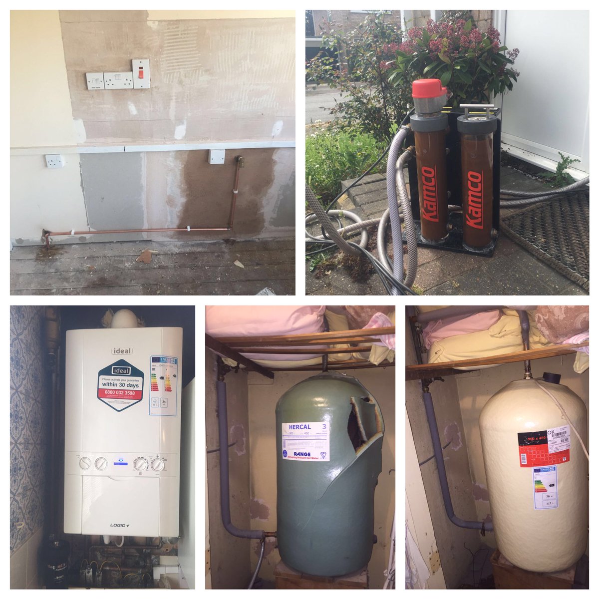 jandkplumbing's tweet photo. Another busy week with lots going on... #varietyisthespiceoflife #ideal @KamcoPF @ideal_heating https://t.co/CpEPZ4anpF