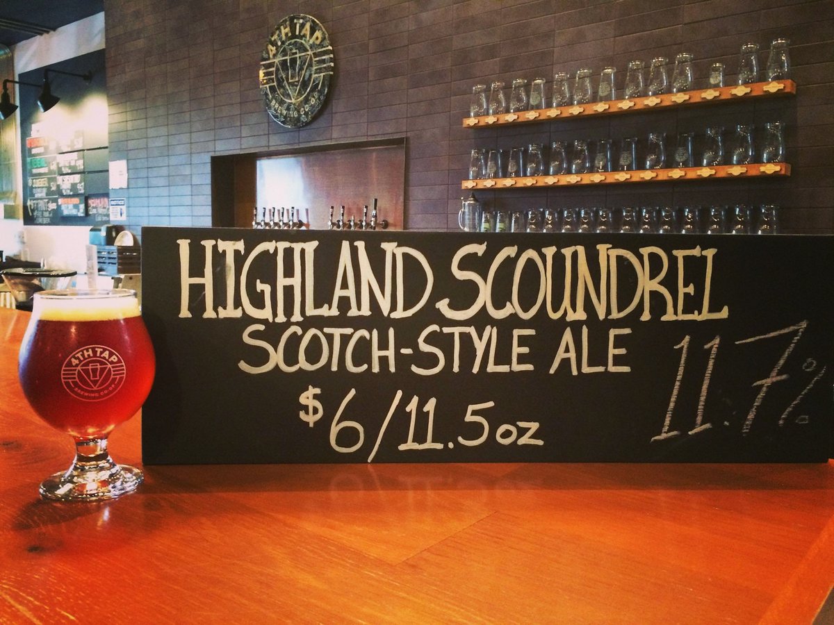 4thtap's tweet photo. Highland Scoundrel back on tap starting...now! #CraftBeerWeek #Austin #craftbeer #scotchstyle https://t.co/9c77AEcy2t