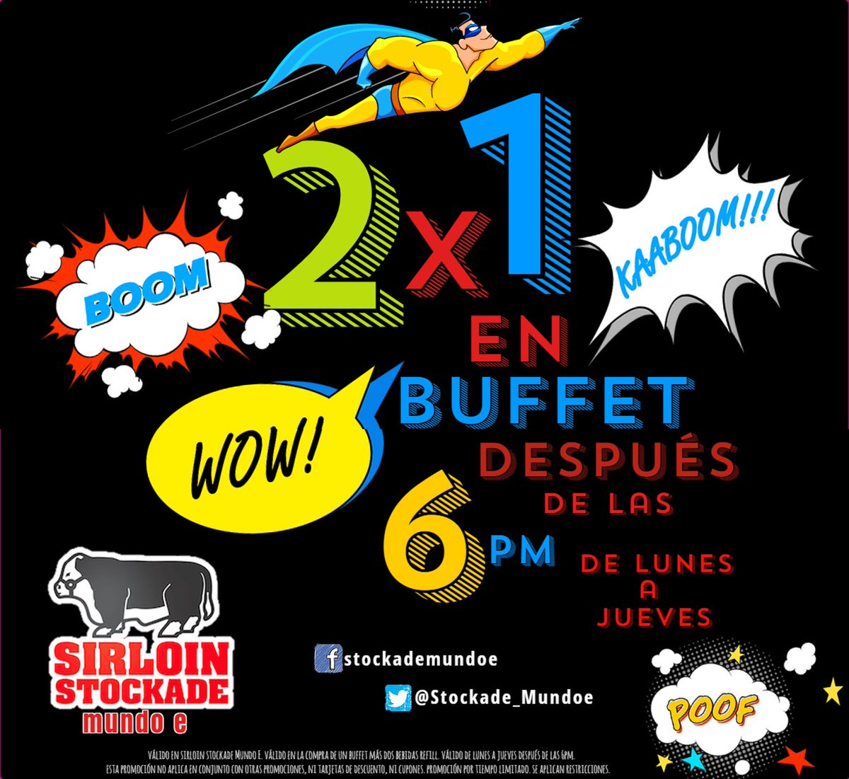 Total 105+ imagen precio buffet sirloin stockade mundo e Abzlocal.mx
