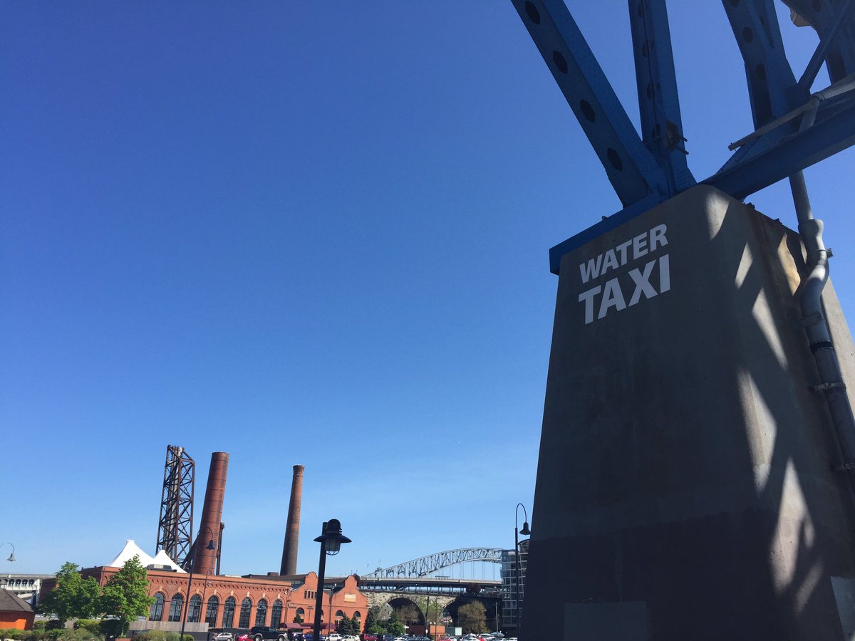clevemetroparks's tweet photo. Head down to The Flats for FREE Water Taxi rides on the eLCee2 all weekend! Board by @musicboxcle or @CoastalTaco! https://t.co/e6qRbFTdA5