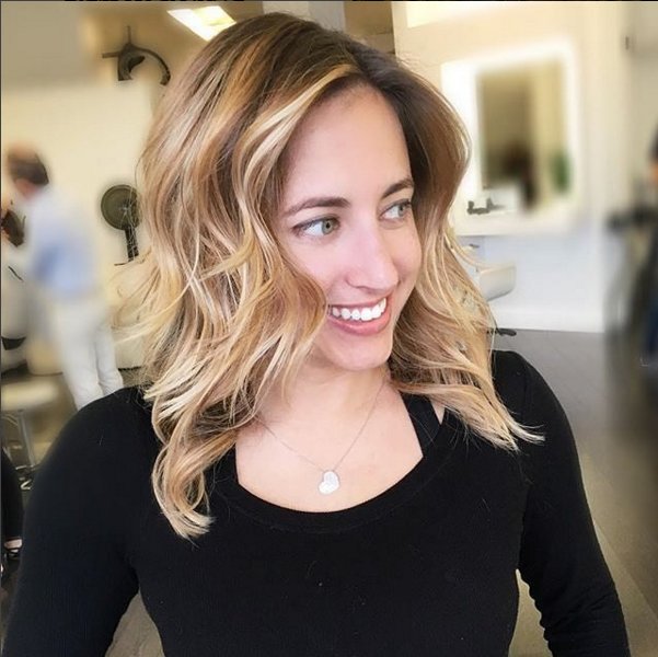 cristophenb's tweet image. #TBT to this gem getting her holiday hair on with our stylist #LaurenWagner