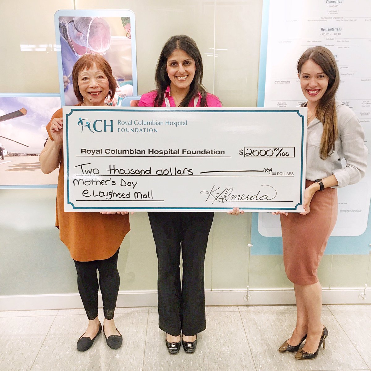 THANK YOU so much to everyone who attended our Mother's Day event and helped us raise $2000 for <a href="/RoyalColumbian/">RCH Foundation</a> NICU