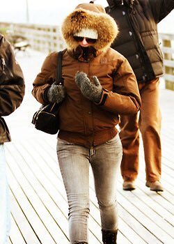 It's cold. Dammit, Clint, pick a warmer part of the country next time.