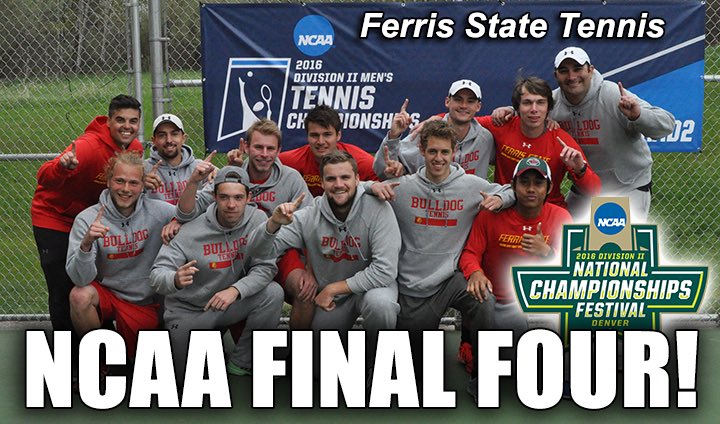 NCAA FINAL FOUR! FSU men's tennis beats #14 Midwestern State 5-2 to advance 2 national semis for first time ever!