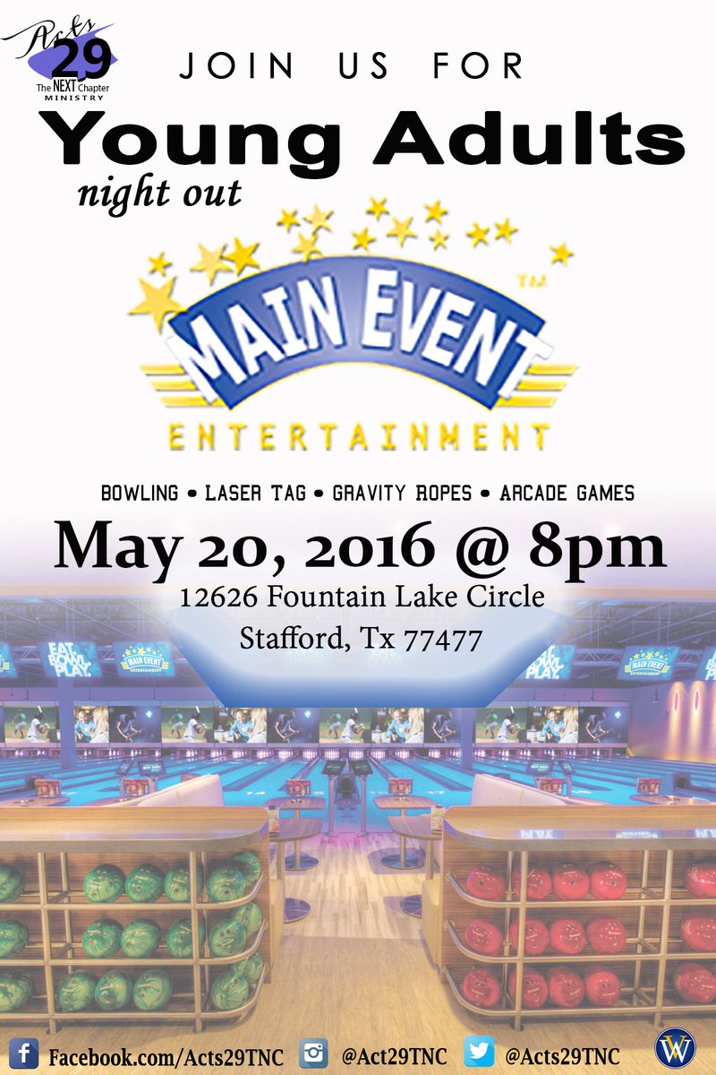 Acts29TNC's tweet photo. Come join the #YoungAdults tomorrow at Main Event at 8pm #TheNextChapter https://t.co/FXNjSN8S58