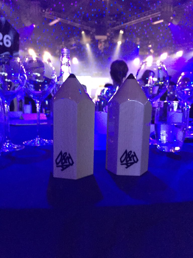 Two for joy. Party time <a href="/dandad/">D&AD</a> #awards for one of our fave clients <a href="/morganshotels/">Morgans Hotel Group</a> <a href="/StMartinsLDN/">St Martins Lane London</a>