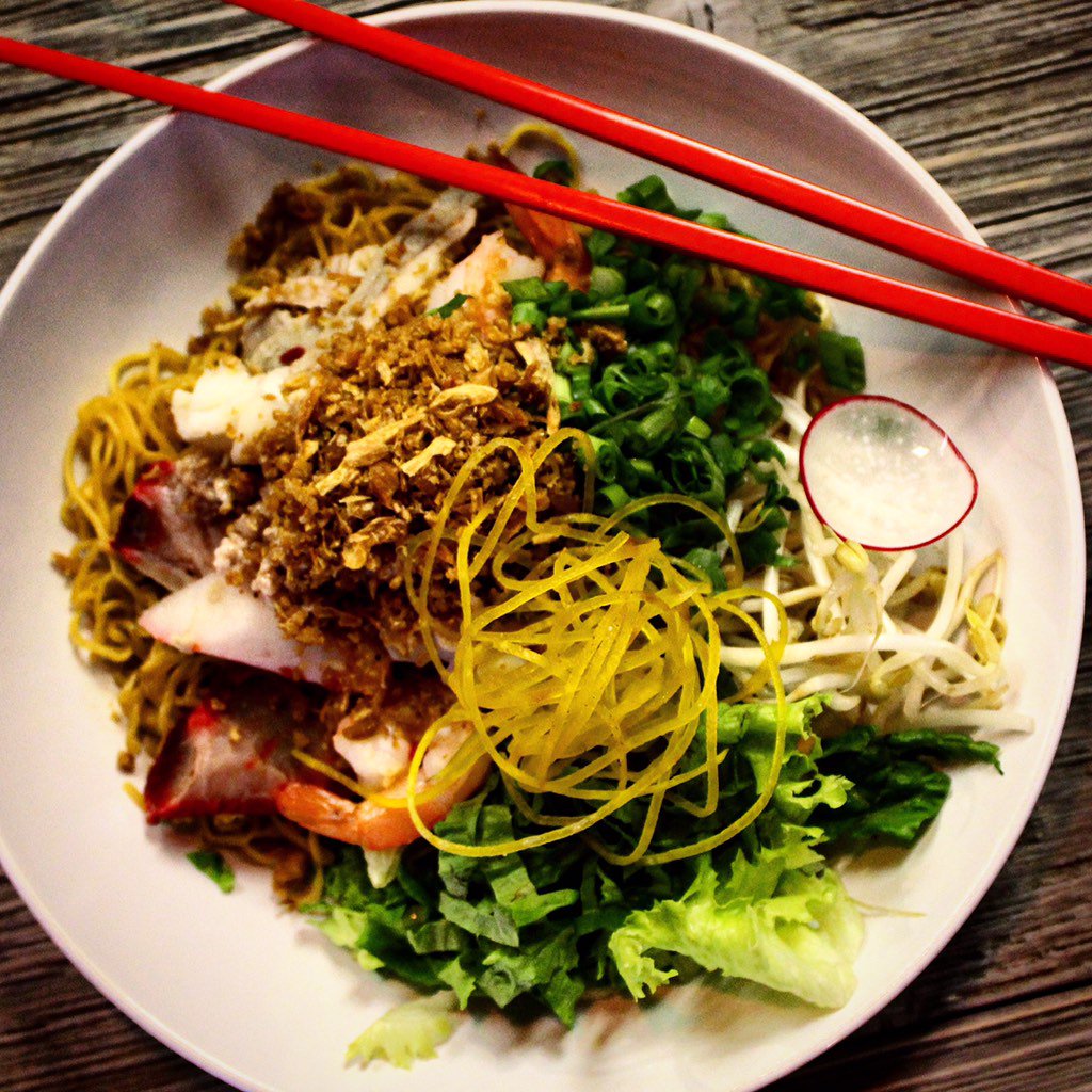 Canadian egg noodle <a href="/meconbistro/">Me. Con Bistro</a> 
#Vietnamese #authentic #austinfood #austinfoodie #atxfoodies 3421 W William Cannon