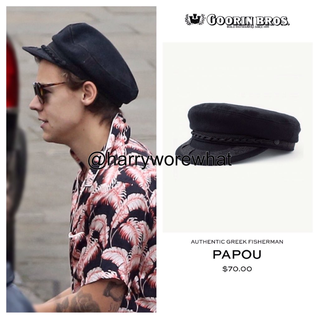 Harry wore a $70 Goorin Bros. \