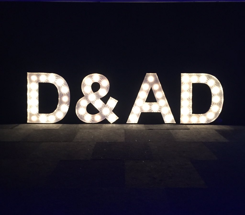 180LA's tweet photo. Congrats to all the amazing winners tonight @dandad, amazing and inspiring work. #WinOneTeachOne #DandAD https://t.co/CHT9FwuhBT