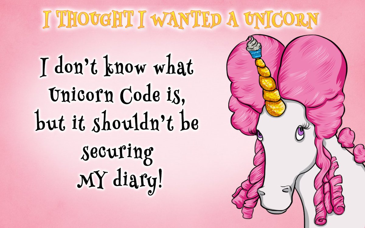 ZoeNHerUnicorn's tweet photo. Now I have to wait until she gets home so she can open it #UnicornCode #Zoeandherunicorn https://t.co/vjEY2nd1C2