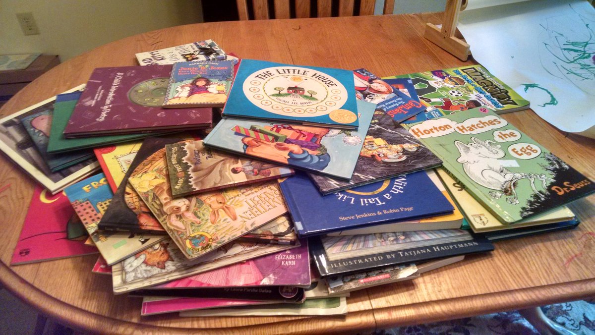 ashleyisbell's tweet photo. 52 books added to my future classroom library!!!! https://t.co/gCguvRfZdo