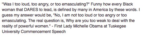 Q_i_a_n_a's tweet photo. Such an inspiration to so many Black Women who've faced this! Thank you is not enough!  @FLOTUS #datetolead https://t.co/6hFZ2lRGrH