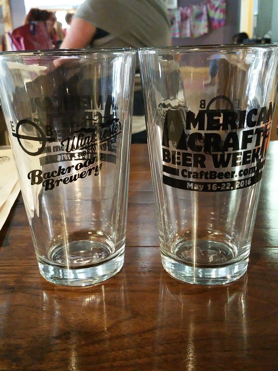 bosox4480's tweet photo. #ACBW @WinchesterBrew we got our glasses! #stealthepint #drinklocal #craftnotcrap https://t.co/jHZ0Sajyyg