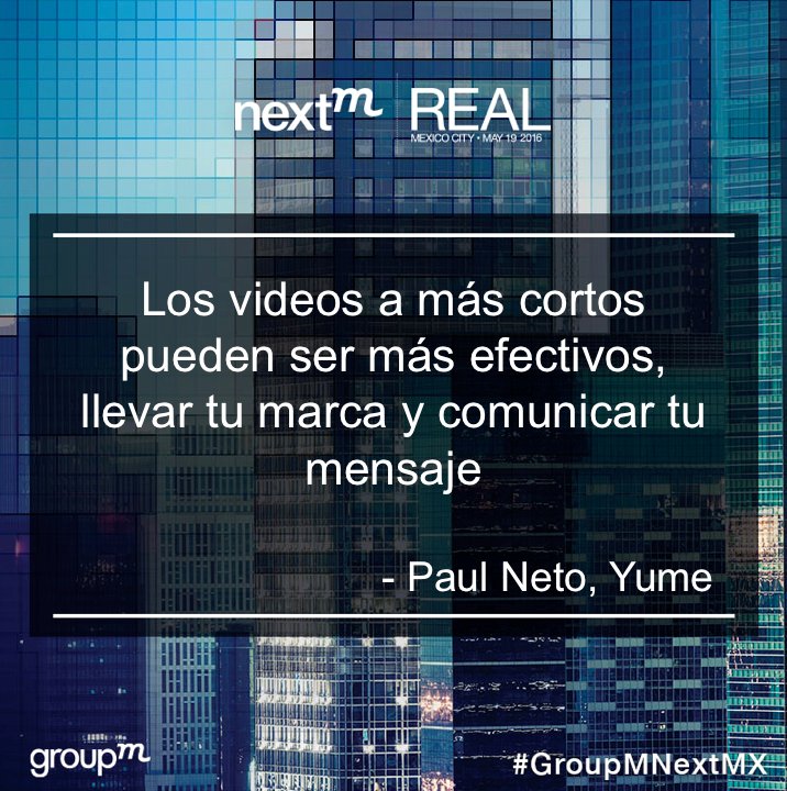 GroupMNext's tweet photo. Si nuestra atención es cada vez menor ¿cómo comunicamos efectivamente nuestros mensajes de marca? https://t.co/Z4EBqT5SyB