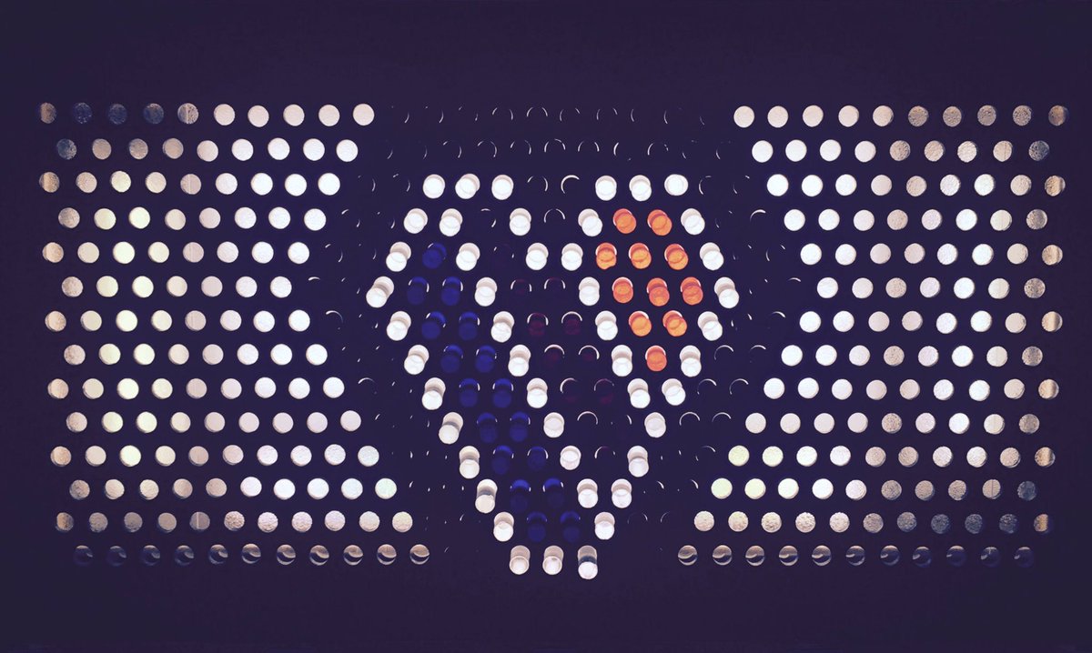 chrispatrickmke's tweet photo. Sharing the #luv on a giant Lite Brite! @SouthwestAir https://t.co/5LyFlXY9Vk