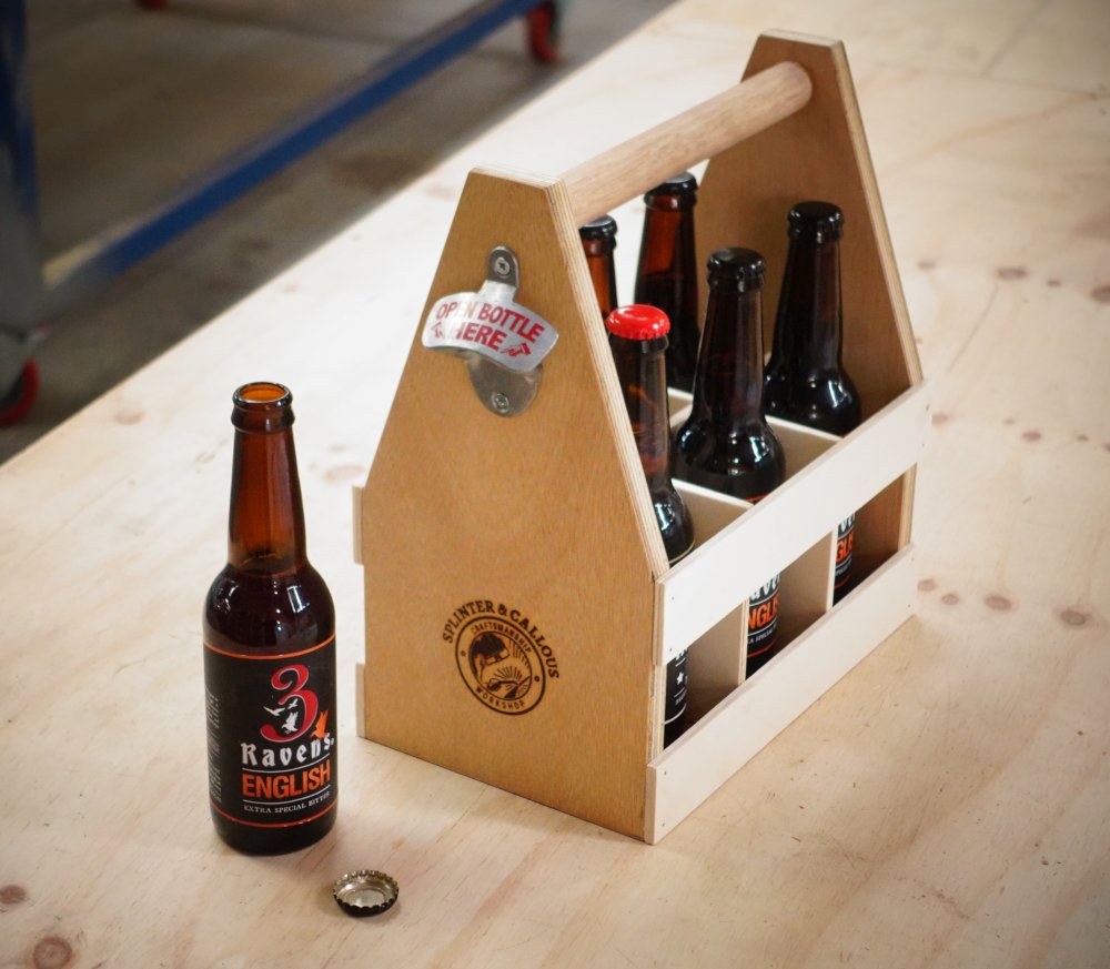 splintercallous's tweet image. 2 spots left for tomorrow's class to build a beer caddy. Why not BYO? (Build Your Own) goo.gl/YeX0Be
