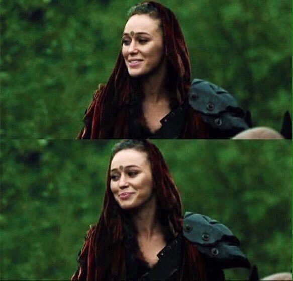 The girl who was taught that love is weakness but who loved so much that she died 

ALYCIA THANKS FOR LEXA