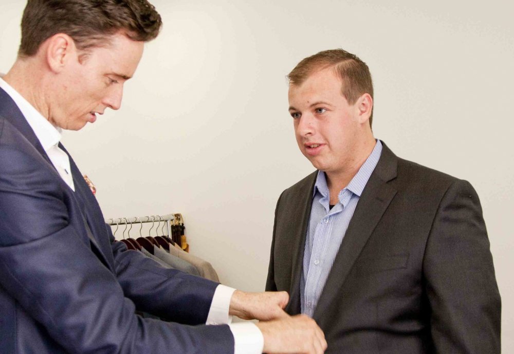 abcbrisbane's tweet image. #ICYMI: Donated suits become tailored threads for disadvantaged men ab.co/1OLENpW @ABCNewsBrisbane