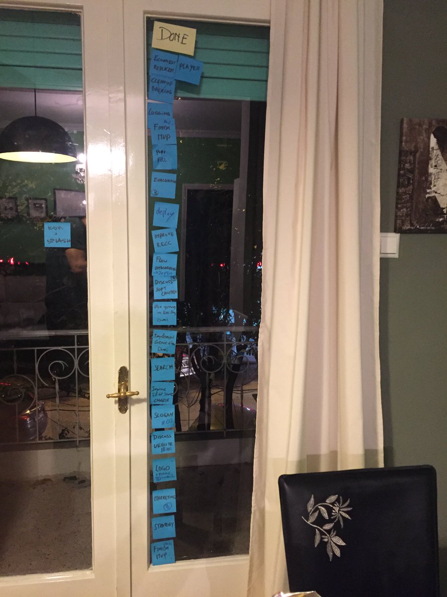 After one week sprint... Done, done and DONE!