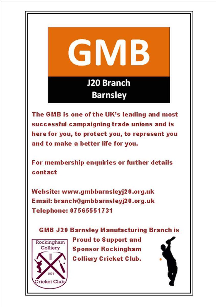 <a href="/BDJCA/">Barnsley Jnr Cricket</a> Handbook sponsor.  Huge thank you.