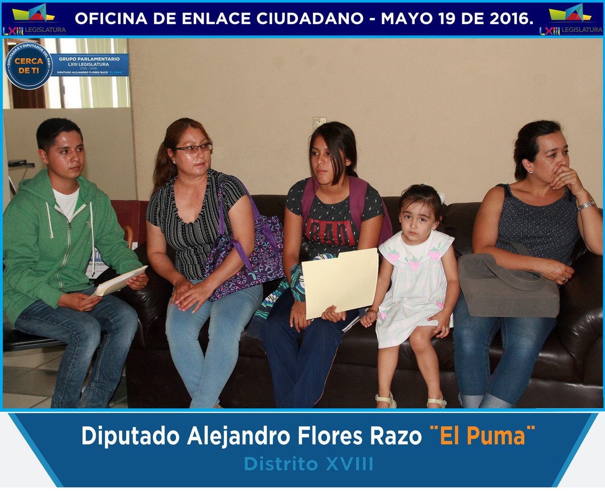PumaDiputadoPan's tweet photo. Atención Ciudadana: #OficinaDeEnlaceCiudadano @PumadiputadoPan @DiputadosPANGto #Contigo #CercDeTi Gracias equipo. https://t.co/bJynObbSvN