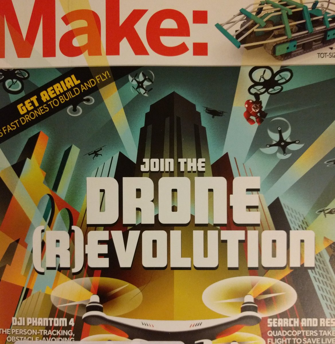 Join the @make #dronerevolution @boyersnet Get Aerial!