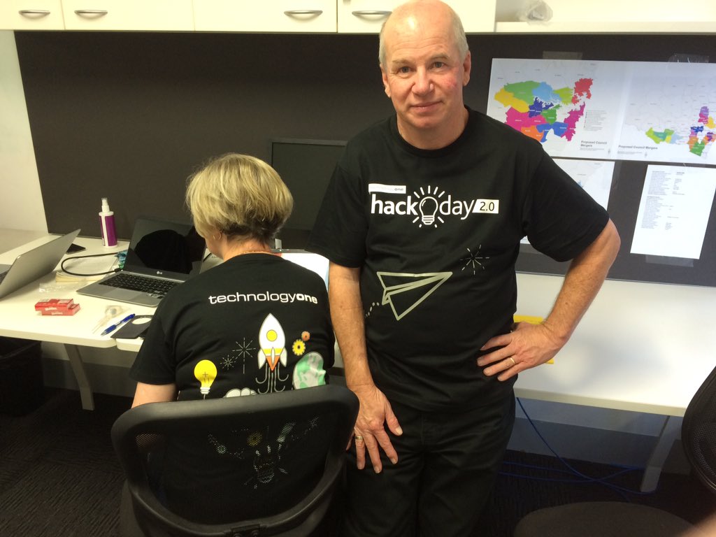 philfeltch's tweet image. Jill hard at work on our pitch for #techonehackday