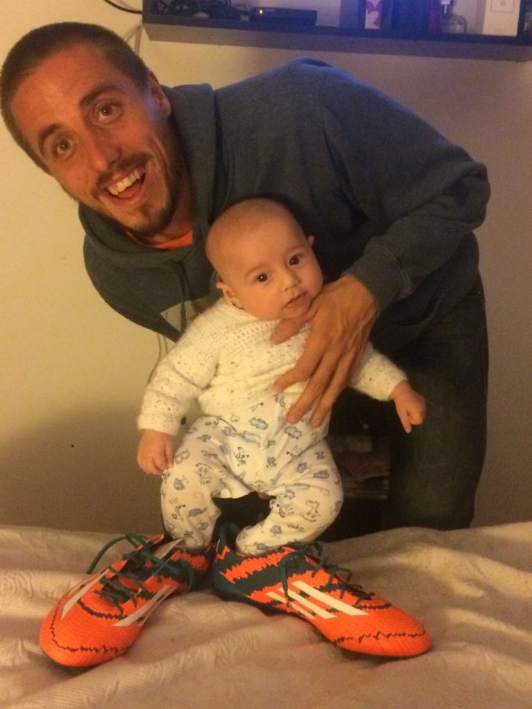 RonconiEmi's tweet photo. Ya con los botines puestos.. https://t.co/bChgm2chAX